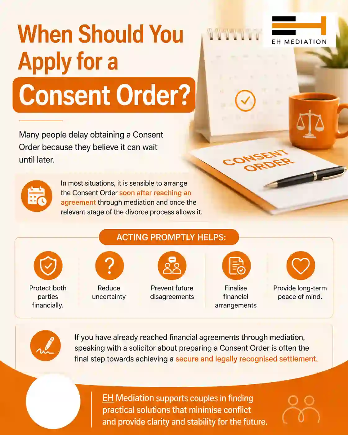 When Should You Apply for a Consent Order Dorchester?